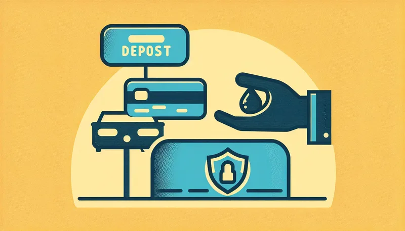 Deposition vid hyrbil