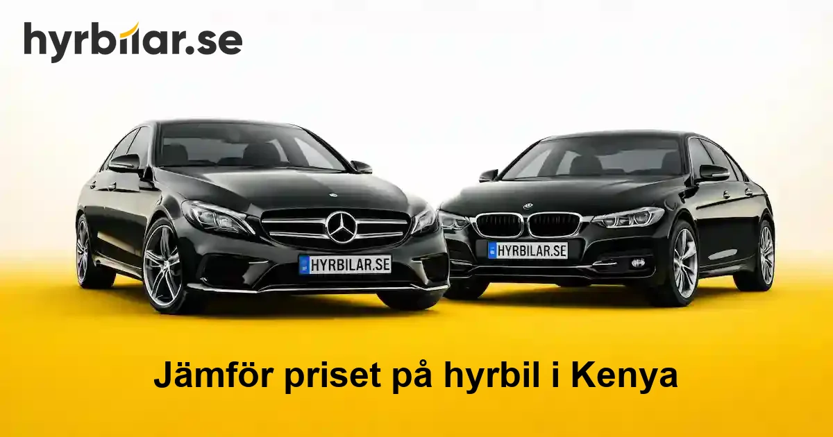 Hyrbil i Kenya – jämför priser
