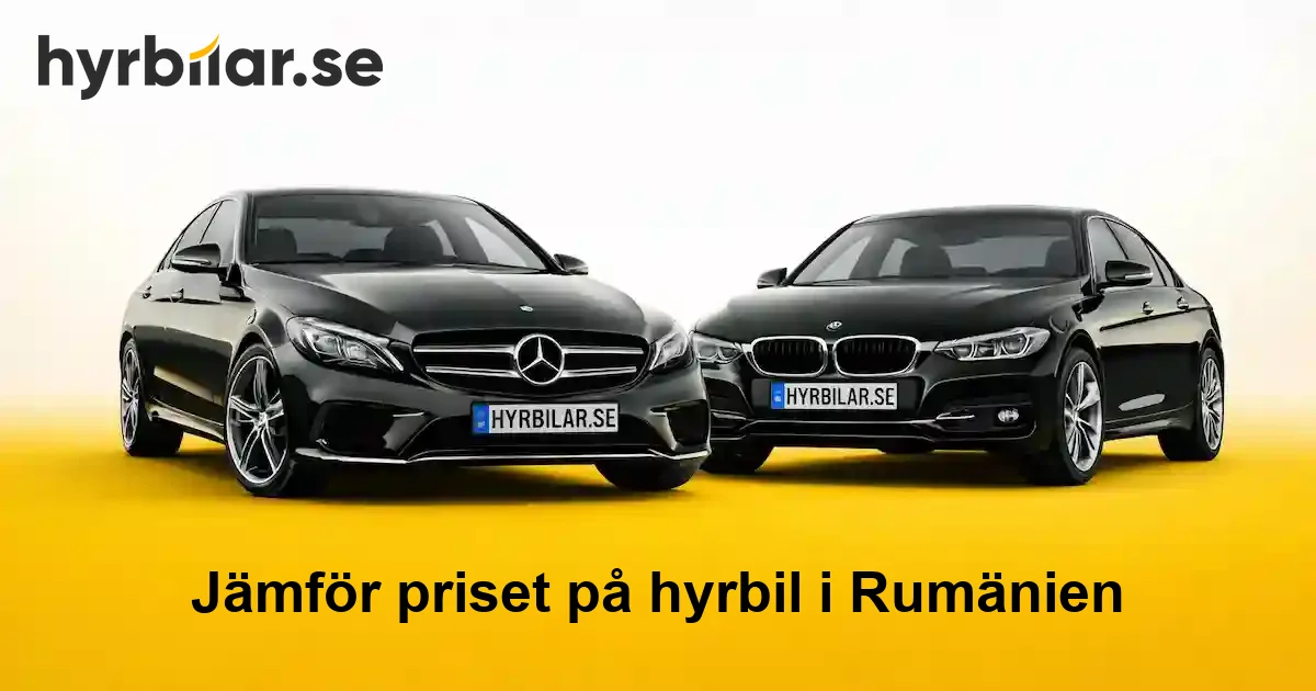 Hyrbil i Rumänien – jämför priser