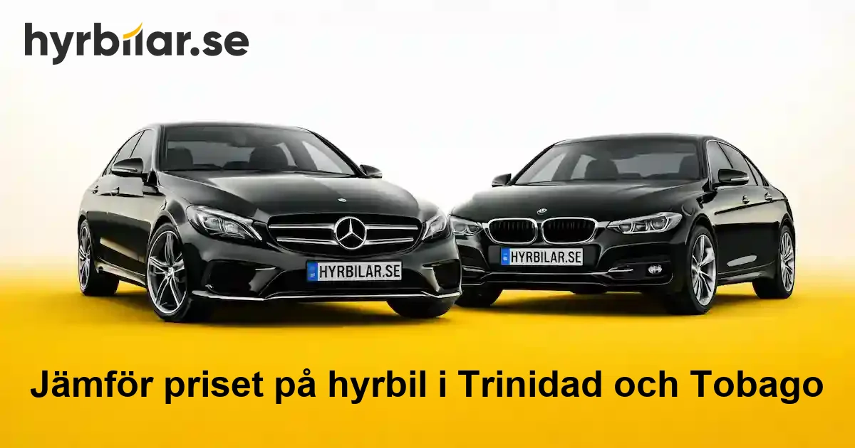 Hyrbil i Trinidad och Tobago – jämför priser